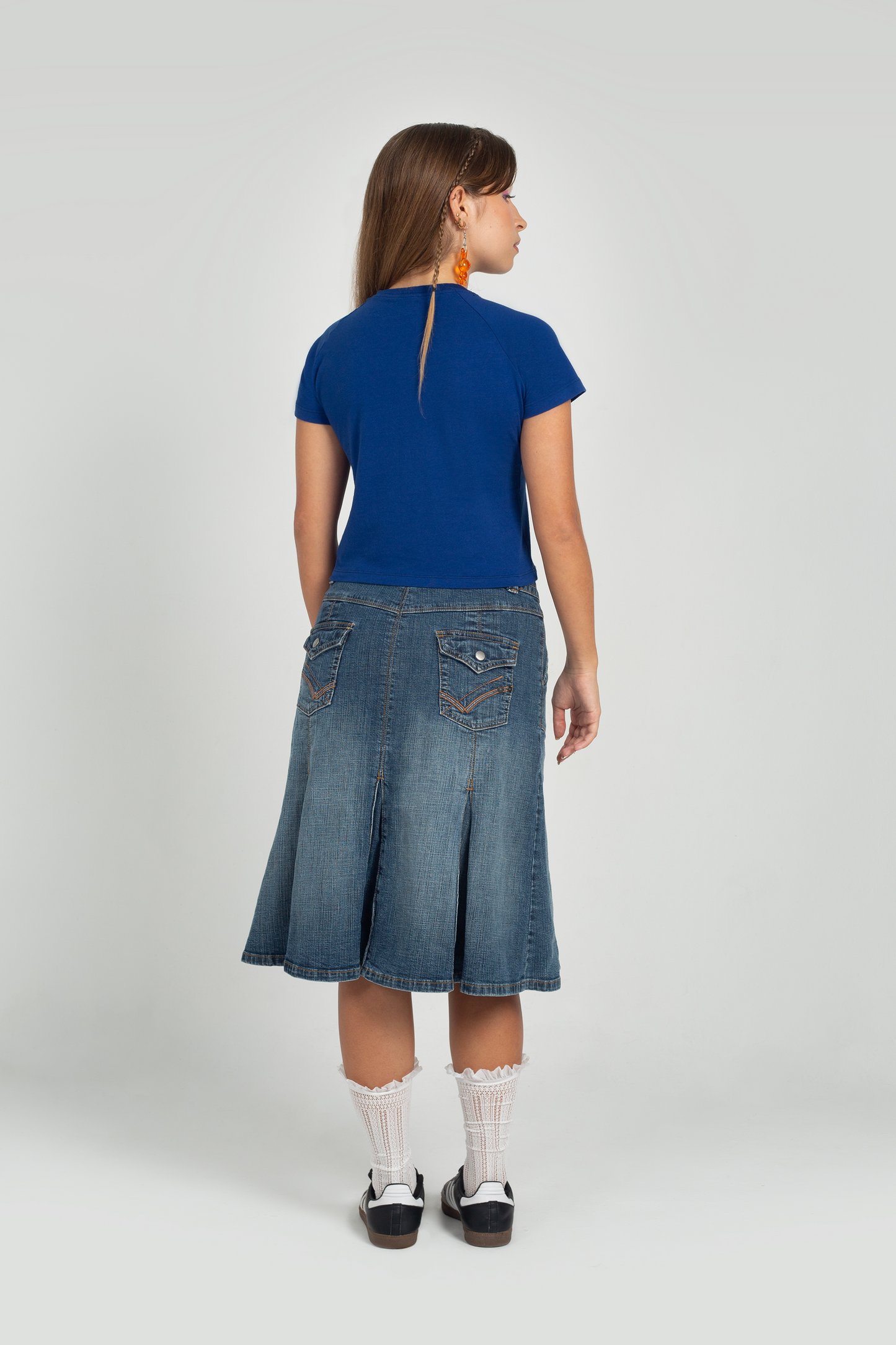 baby tee thankyou but no blue