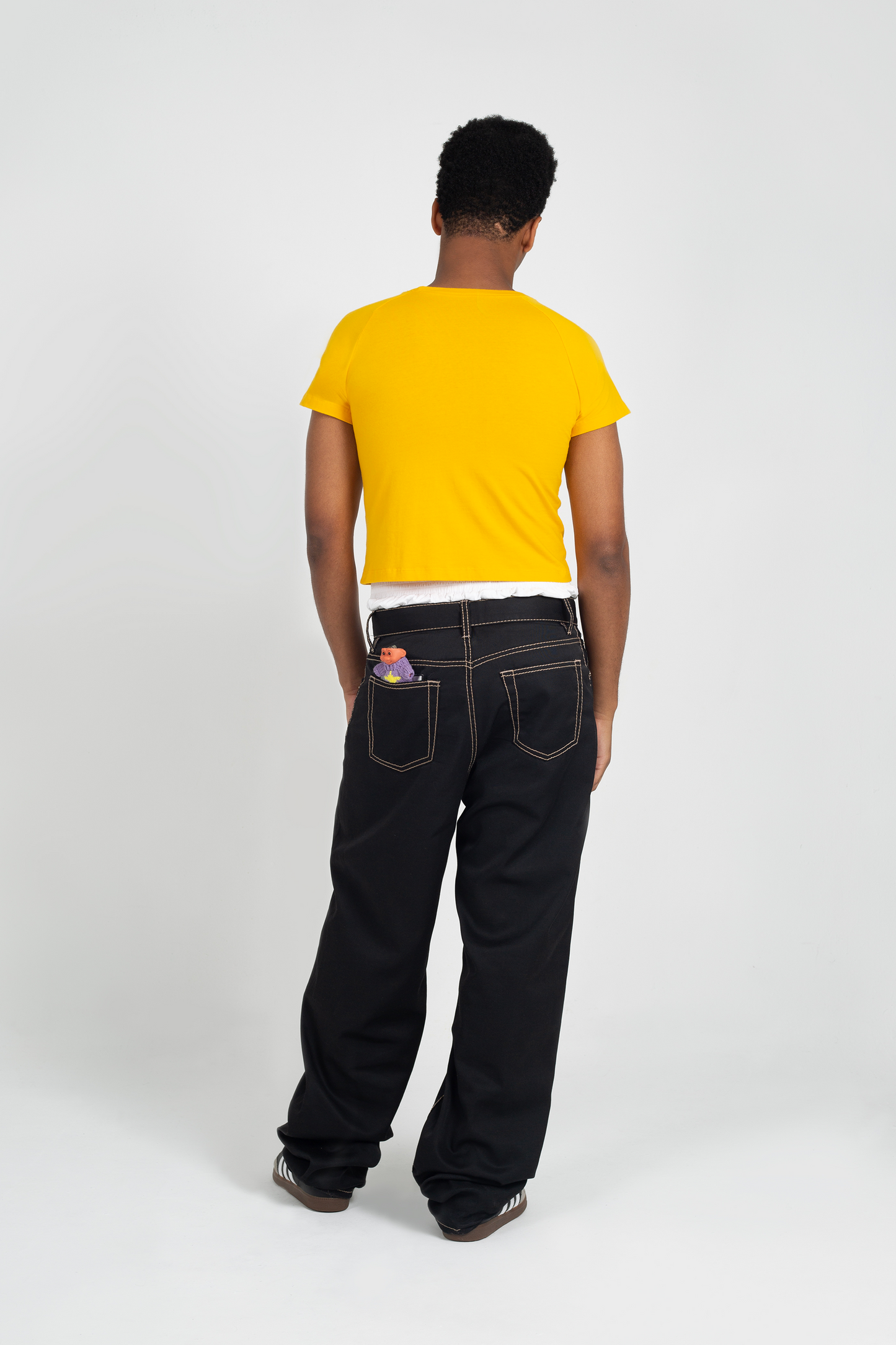 baby tee thankyou but no yellow