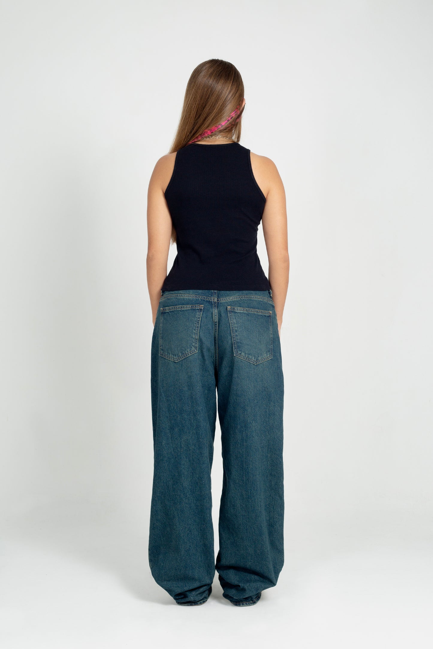 tank top "thankyou" black