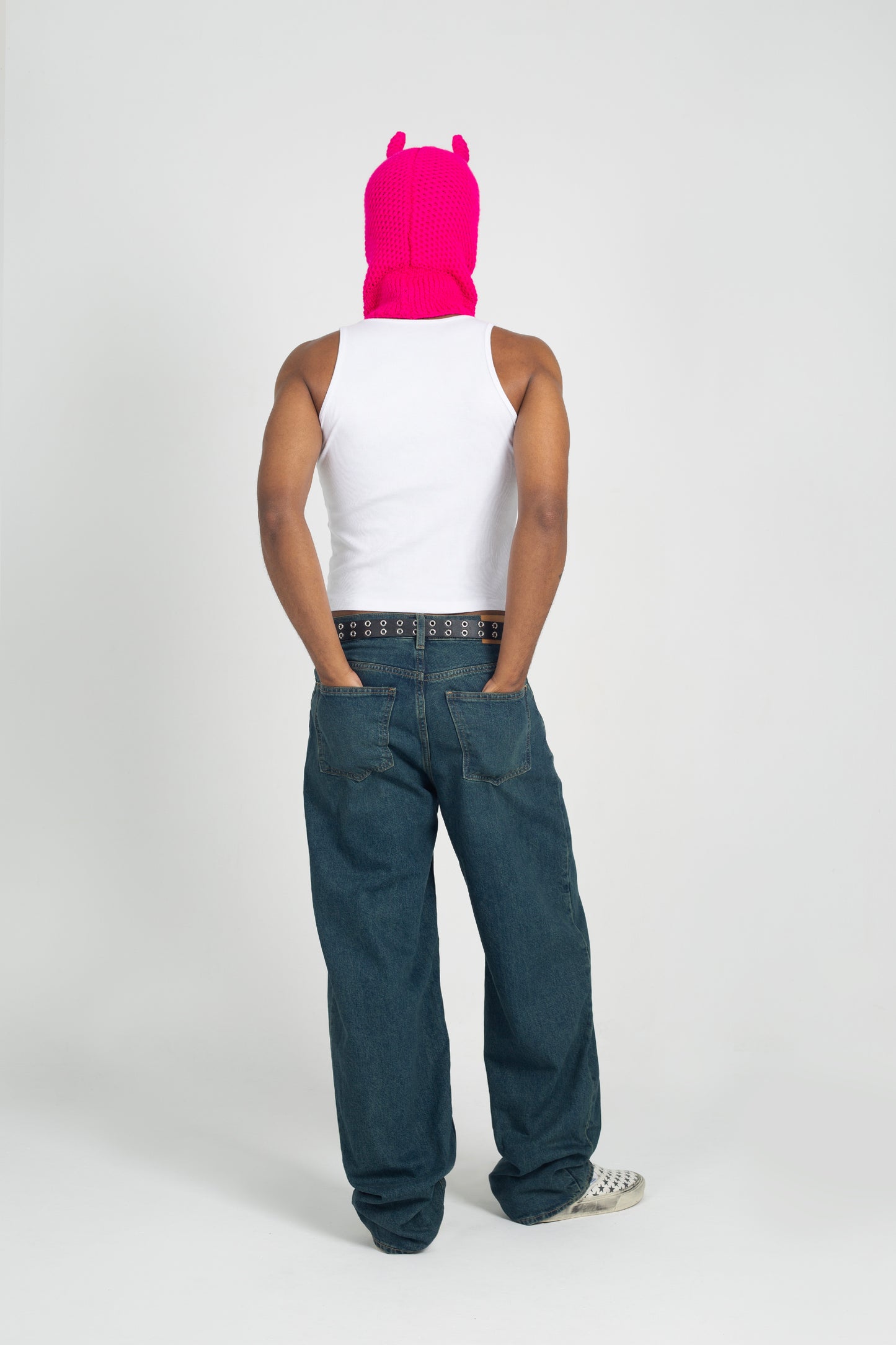 tank top "thankyou" white