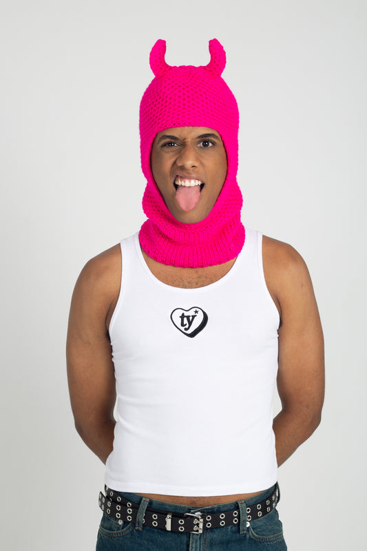 tank top "thankyou" white